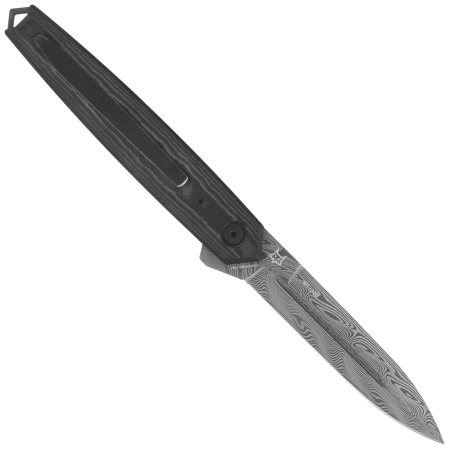Nóż składany Fox Pacifico LE No 181/300 Black Camo Fat Carbon, Damasteel Thor by Bob Terzuola (FX-ATC-OG02 DCF)