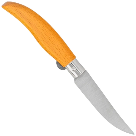 Nóż składany MAM Iberica z blokadą, Orange Beech Wood, Steel HD (2011-OR)