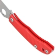 Nóż składany Spyderco Honeybee Red G10, Satin 12C27 (C137GRDP)