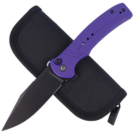 Nóż CIVIVI Cogent Purple G10, Black Stonewashed 14C28N (C20038D-2)