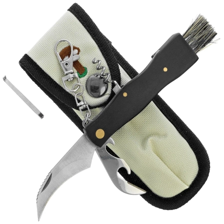 Martinez Albainox Setera Multi Mushroom Knife Madera Wood, Satin 3Cr13Mov (10593)