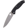 Spyderco Resilience Lightweight Knife Black FRN, Satin 8Cr13MoV by Eric Glesser (C142PBK)