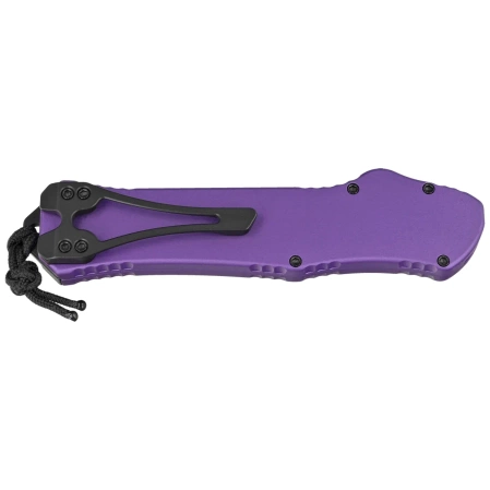 Heretic Knife Hydra R/E Purple Aluminum, Black DLC/Satin MagnaCut by Tony Marfione Jr.