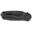 Fox Metamorphosis Black 3K Carbon Fiber Knife, Black PVD M390 (FX-556-A4)