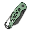 Civivi Pragma Knife Green Aluminum, Black Stonewashed Nitro-V (C23062B-3)