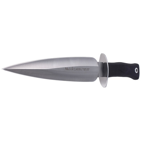 Muela Caribu.G Remate Black Rubber Knife, Satin X50CrMoV15