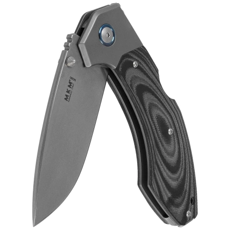 MKM Hero Knife Black SureTouch, Stonewashed M390 by Tommaso Rumici (MK HR-STT)