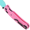 Nóż składany Bestechman Cicada's Wing Pink G10, Blue 10Cr15MoV (BMK06E)