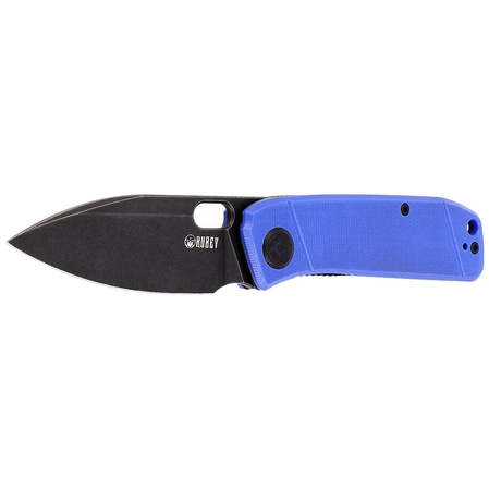 Nóż Kubey Knife Hyde, Blue G10, Dark Stonewashed 14C28N by Colin Maisonpierre (KU2104E)