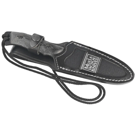 Muela Hornet-10N Gray Micarta, Black X50CrMoV15 knife