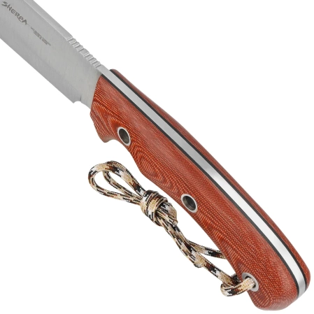 Maczeta Muela Sherpa 18-C Brown Micarta, Satin X50CrMoV15