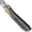 Remette RT-Peregrine Falcon Tiger Stripe/Gold Titanium, Hand Grinding Pearlescent M390 (RTT1-C)