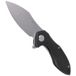 Nóż Kubey Knife Noble, Black G10, Bead Blasted D2 (KU236A)