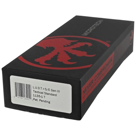 Microtech LUDT Gen III S/E Automatic Knife Black Aluminum, Black M390MK by Tony Marfione (1135-1T)