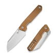Civivi Hid Knife Brown G10, Satin 14C28N by Ostap Hel (C23008-3)