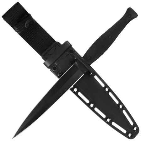 Nóż Spartan Blades George Raider Black G10, Black Powder SK5 by Les George (SBBL3BK)