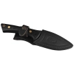 Nóż Muela Colibri COL-9MT Black Pakka Wood Knife, Black X50CrMoV15 
