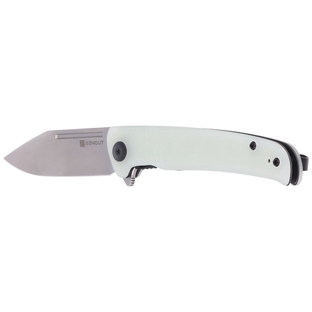 Nóż składany Sencut Brazoria Natural G10, Silver Bead Blasted D2 (SA12B)