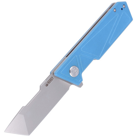 Nóż składany Kubey Avenger Outdoor KU104C Blue G10, Bead Blasted D2