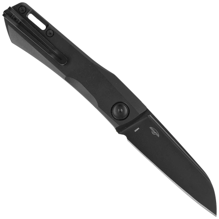 Nóż składany Real Steel Solis Black Titanium, Blackwash N690 by Poltergeist Work (7063B)
