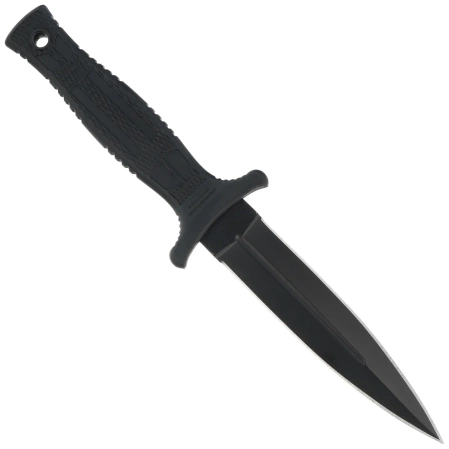 Nóż boot K25 RK-31699 Black Rubber, Black Titanium 7Cr17Mov