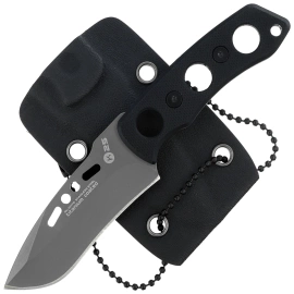 K25 RK-32178 Neck Knife Black G10, Titanium 7Cr17Mov