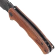 Civivi Mini Praxis Knife Guibourtia Wood, Black Hand Rubbed Damascus (C18026C-DS1)