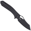 Nóż Kubey Knife Drake, Black G10, Dark Stonewashed D2 by Maksim Tkaczuk (KU310F)