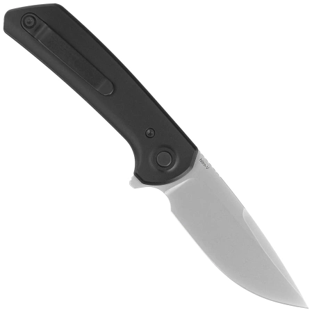 Reate PL-XF-A-2 Knife Black Aluminum, Stonewashed Nitro-V