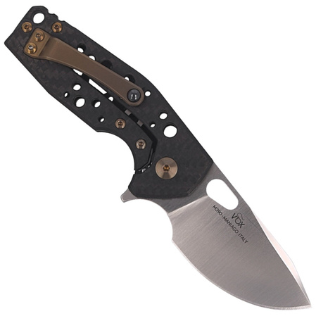 Nóż FOX Suru Carbon Fiber Frame Lock, Satin by Jesper Voxnæs (FX-526 CF)