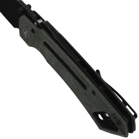 Nóż składany Civivi Buster FG Green Canvas Micarta, Black Stonewashed Nitro-V by Snecx Tan (C24052-3)