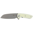 Sencut Kyril Natural G10, Stonewashed 9Cr18MoV by Ferrum Forge Knife Works (S22001-2)