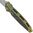 Microtech Socom Elite T/E Knife OD Green Aluminum, Stonewashed P/S M390 by Tony Marfione (161-11OD)