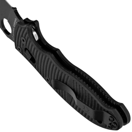 Nóż składany Spyderco Manix 2 SALT Black G10, Black DLC MagnaCut by Eric Glesser (C101GMCBKP2)