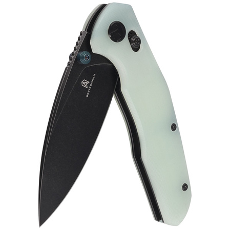 Bestechman Ronan Jade G10, Black Titanized Stonewash 14C28N (BMK02I)