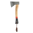 Adler Scout Hatchet Black / Red Ash Wood, C60 Carbon Steel (280.0E030A011)
