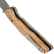 Nóż składany Bestechman Ronan Olive Wood, Damascus (BMK02M)