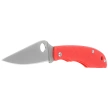 Nóż składany Spyderco Grasshopper Red G10, Satin 12C27 (C138GRDP)