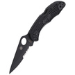Nóż Spyderco Delica 4 FRN Black / Black Blade (C11PSBBK)