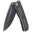 Medford Marauder-H D/P Knife, Black DLC Titanium, Bronze HW/Clip, DLC S45VN by Greg Medford (MK0454PD-30PV-T1C1-BP)