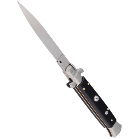 Nóż sprężynowy Frank Beltrame Stiletto Black 23cm (FB 23/37)