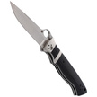 Spyderco Vallotton Sub-Hilt Black G10, Satin CPM S30V Knife by Butch Vallotton (C149GP)