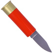 Maserin Cartridge Cal. 12 Red Nylon, Stainless Polished Knife (70 RED)