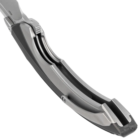 RikeKnife Lamella Black DLC Titanium, Satin M390 (RK-Lamella-BP)