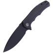 Civivi Knife Praxis Black Coarse Micarta, Black Stonewashed 9Cr18MoV (C803G)