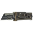 Reate EXO-U-V2 Speedhole OTF Gravity Knife Bronze, Stainless Steel (EXO-U-V2 SB)