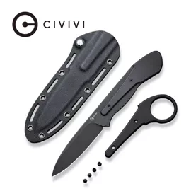 Nóż Civivi Varius Black G10, Black Stonewashed D2 by Allen Elishewitz (C22009D-1)