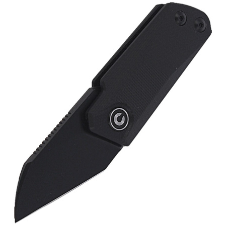 CIVIVI Ki-V Black G10, Black Stonewashed by Ostap Hel (C2108B)