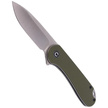 Nóż CIVIVI Elementum Flipper OD Green G10, Satin Finish (C907E)