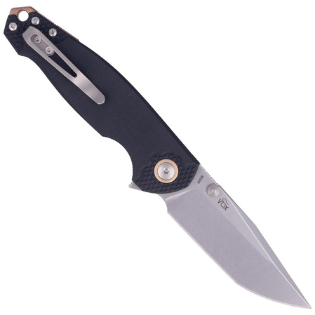 Nóż składany Viper Katla Black G10 3D, Stonewashed M390 by Jesper Voxnæs (V5982GB3D)